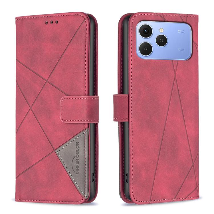 Magnetic Buckle Rhombus Texture Leather Phone Case, For Tecno Pova Curve 2 5G, For Tecno Spark 50 4G, For Tecno Camon 50 Pro 4G, For Tecno Camon 50 4G, For Tecno Spark Go 3, For Tecno Pova 7 Pro 5G, For Tecno Spark 40 Pro 4G, For Tecno Spark 40 4G     ...