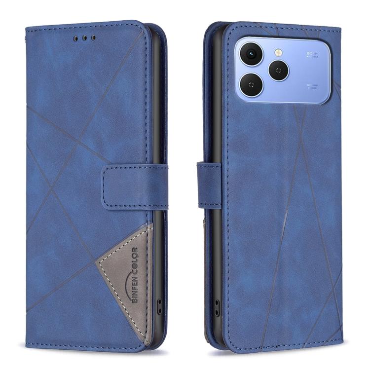 Magnetic Buckle Rhombus Texture Leather Phone Case, For Tecno Pova Curve 2 5G, For Tecno Spark 50 4G, For Tecno Camon 50 Pro 4G, For Tecno Camon 50 4G, For Tecno Spark Go 3, For Tecno Pova 7 Pro 5G, For Tecno Spark 40 Pro 4G, For Tecno Spark 40 4G     ...