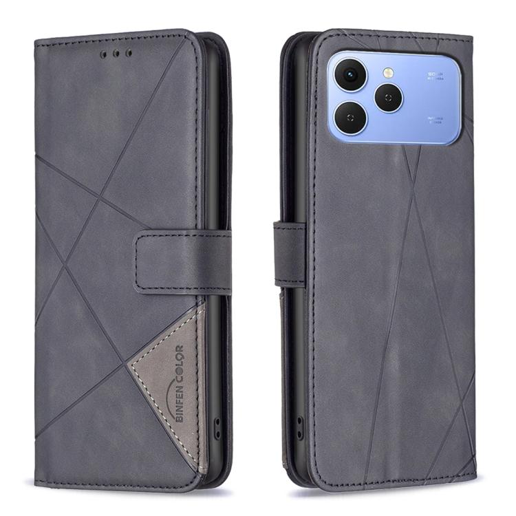 Magnetic Buckle Rhombus Texture Leather Phone Case, For Tecno Pova Curve 2 5G, For Tecno Spark 50 4G, For Tecno Camon 50 Pro 4G, For Tecno Camon 50 4G, For Tecno Spark Go 3, For Tecno Pova 7 Pro 5G, For Tecno Spark 40 Pro 4G, For Tecno Spark 40 4G     ...