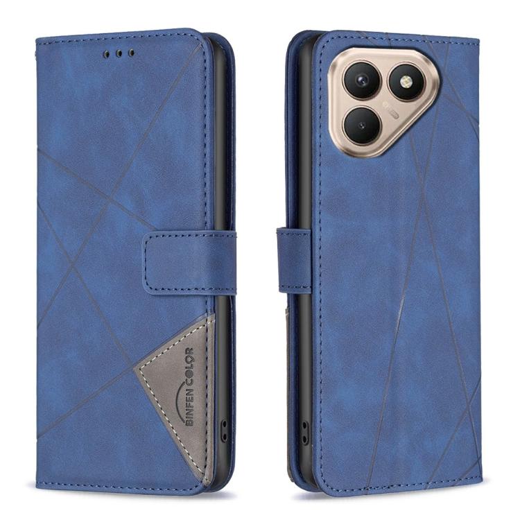 Magnetic Buckle Rhombus Texture Leather Phone Case, For Tecno Pova Curve 2 5G, For Tecno Spark 50 4G, For Tecno Camon 50 Pro 4G, For Tecno Camon 50 4G, For Tecno Spark Go 3, For Tecno Pova 7 Pro 5G, For Tecno Spark 40 Pro 4G, For Tecno Spark 40 4G     ...