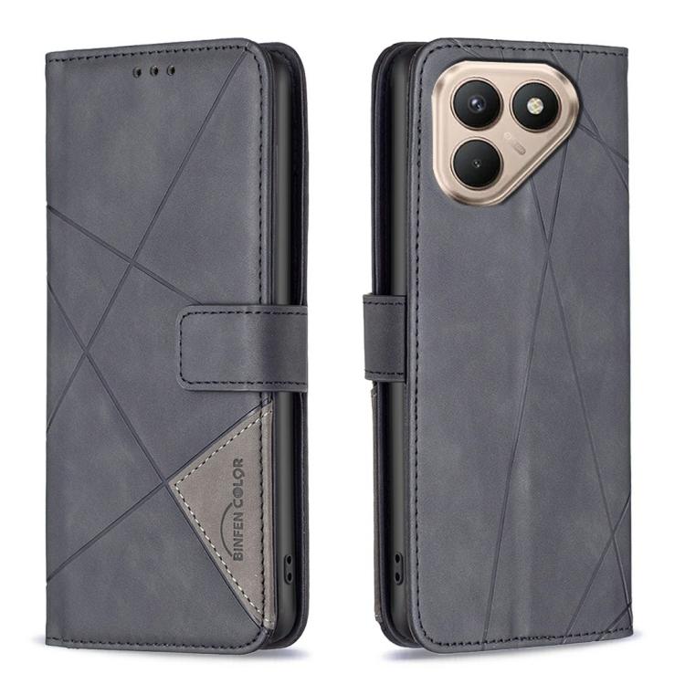 Magnetic Buckle Rhombus Texture Leather Phone Case, For Tecno Pova Curve 2 5G, For Tecno Spark 50 4G, For Tecno Camon 50 Pro 4G, For Tecno Camon 50 4G, For Tecno Spark Go 3, For Tecno Pova 7 Pro 5G, For Tecno Spark 40 Pro 4G, For Tecno Spark 40 4G     ...