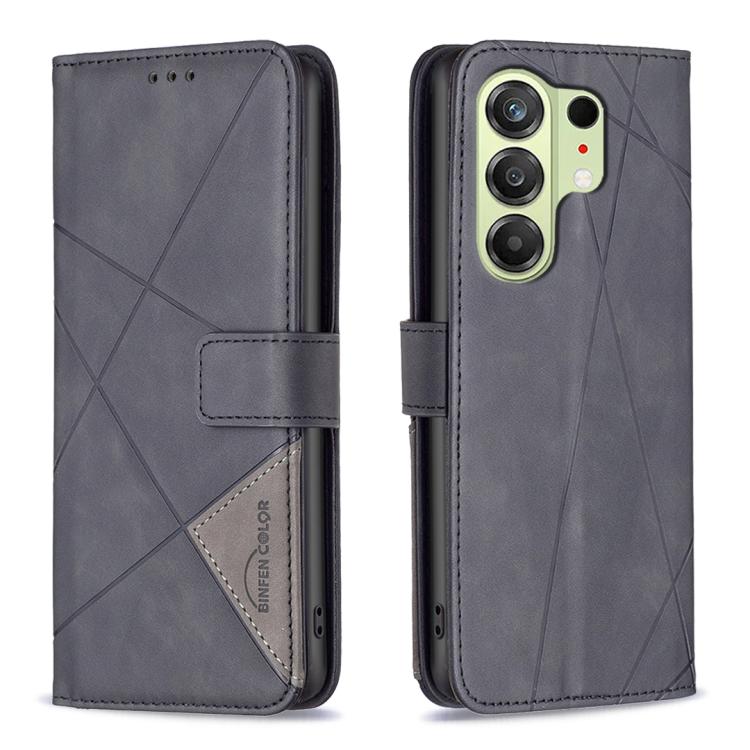 Magnetic Buckle Rhombus Texture Leather Phone Case, For Tecno Pova Curve 2 5G, For Tecno Spark 50 4G, For Tecno Camon 50 Pro 4G, For Tecno Camon 50 4G, For Tecno Spark Go 3, For Tecno Pova 7 Pro 5G, For Tecno Spark 40 Pro 4G, For Tecno Spark 40 4G     ...