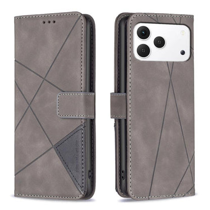 Magnetic Buckle Rhombus Texture Leather Phone Case, For Tecno Pova Curve 2 5G, For Tecno Spark 50 4G, For Tecno Camon 50 Pro 4G, For Tecno Camon 50 4G, For Tecno Spark Go 3, For Tecno Pova 7 Pro 5G, For Tecno Spark 40 Pro 4G, For Tecno Spark 40 4G     ...