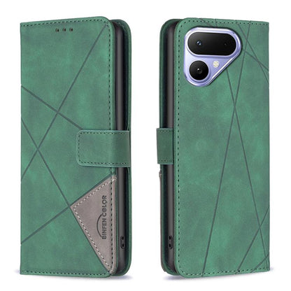 Magnetic Buckle Rhombus Texture Leather Phone Case, For Tecno Pova Curve 2 5G, For Tecno Spark 50 4G, For Tecno Camon 50 Pro 4G, For Tecno Camon 50 4G, For Tecno Spark Go 3, For Tecno Pova 7 Pro 5G, For Tecno Spark 40 Pro 4G, For Tecno Spark 40 4G     ...