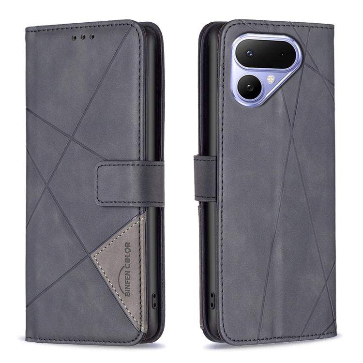 Magnetic Buckle Rhombus Texture Leather Phone Case, For Tecno Pova Curve 2 5G, For Tecno Spark 50 4G, For Tecno Camon 50 Pro 4G, For Tecno Camon 50 4G, For Tecno Spark Go 3, For Tecno Pova 7 Pro 5G, For Tecno Spark 40 Pro 4G, For Tecno Spark 40 4G     ...