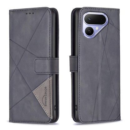 Magnetic Buckle Rhombus Texture Leather Phone Case, For Tecno Pova Curve 2 5G, For Tecno Spark 50 4G, For Tecno Camon 50 Pro 4G, For Tecno Camon 50 4G, For Tecno Spark Go 3, For Tecno Pova 7 Pro 5G, For Tecno Spark 40 Pro 4G, For Tecno Spark 40 4G     ...