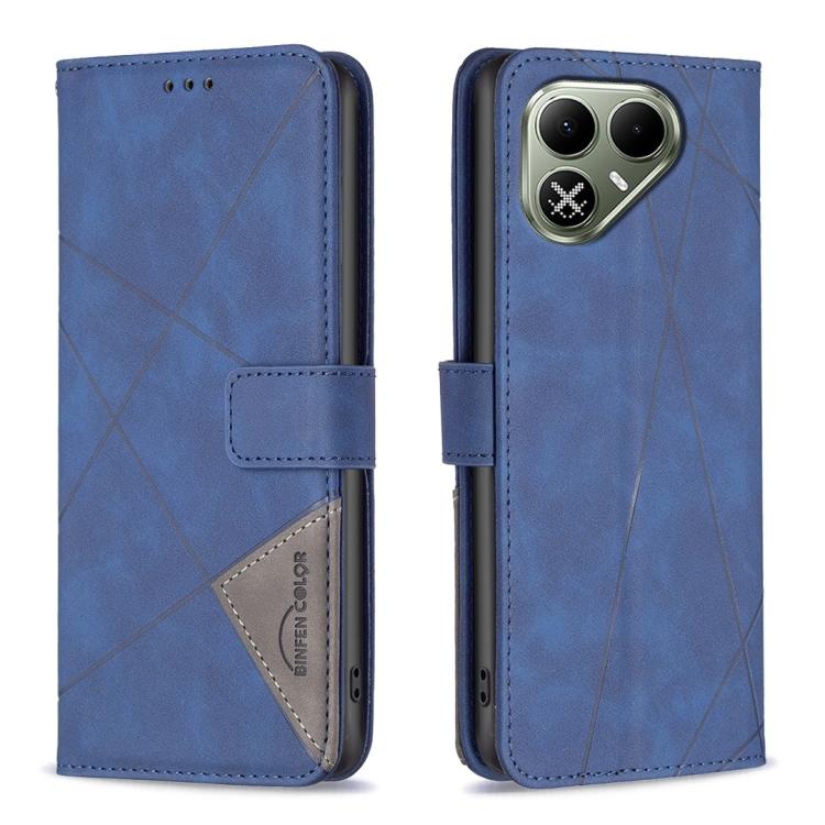 Magnetic Buckle Rhombus Texture Leather Phone Case, For Tecno Pova 8 5G, For Tecno Pova Curve 2 5G, For Tecno Spark 50 4G, For Tecno Camon 50 Pro 4G, For Tecno Camon 50 4G, For Tecno Spark Go 3, For Tecno Pova 7 Pro 5G, For Tecno Spark 40 Pro 4G       ...