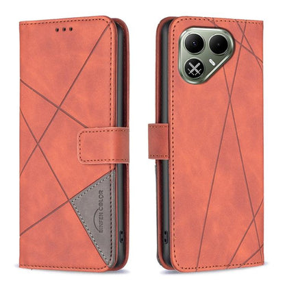 Magnetic Buckle Rhombus Texture Leather Phone Case, For Tecno Pova 8 5G, For Tecno Pova Curve 2 5G, For Tecno Spark 50 4G, For Tecno Camon 50 Pro 4G, For Tecno Camon 50 4G, For Tecno Spark Go 3, For Tecno Pova 7 Pro 5G, For Tecno Spark 40 Pro 4G       ...