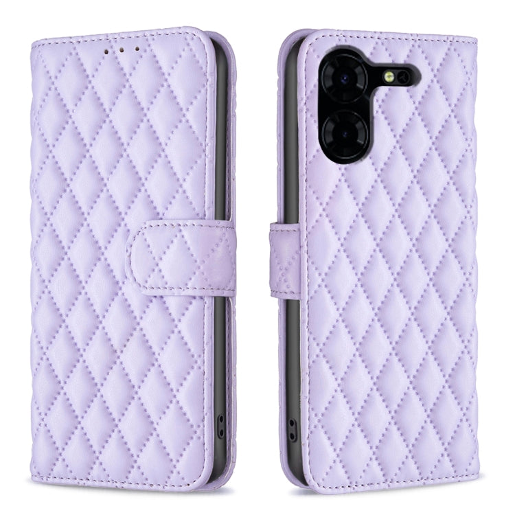 Diamond Lattice Wallet Flip Leather Phone Case, For Tecno Spark 50 5G, For Tecno Pova 7 Pro 5G, For Tecno Pova 7 Ultra 5G, For Tecno Spark 30C, For Tecno Spark Go 1 / Pop 9, For Tecno Spark 20 Pro 5G, For Tecno Pova 6 Neo, For Tecno Pova 6/6 Pro 5G    ...