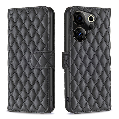 Diamond Lattice Wallet Flip Leather Phone Case, For Tecno Spark 50 5G, For Tecno Pova 7 Pro 5G, For Tecno Pova 7 Ultra 5G, For Tecno Spark 30C, For Tecno Spark Go 1 / Pop 9, For Tecno Spark 20 Pro 5G, For Tecno Pova 6 Neo, For Tecno Pova 6/6 Pro 5G    ...