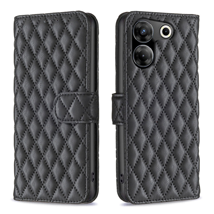Diamond Lattice Wallet Flip Leather Phone Case, For Tecno Camon 20 Pro 5G, For Tecno Camon 20/Camon 20 Pro 4G, For Tecno Spark 10C, For Tecno Spark 10 4G, For Tecno Spark Go 2023/Pop 7 Pro, For Tecno Spark 10 Pro