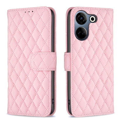 Diamond Lattice Wallet Flip Leather Phone Case, For Tecno Camon 20 Pro 5G, For Tecno Camon 20/Camon 20 Pro 4G, For Tecno Spark 10C, For Tecno Spark 10 4G, For Tecno Spark Go 2023/Pop 7 Pro, For Tecno Spark 10 Pro