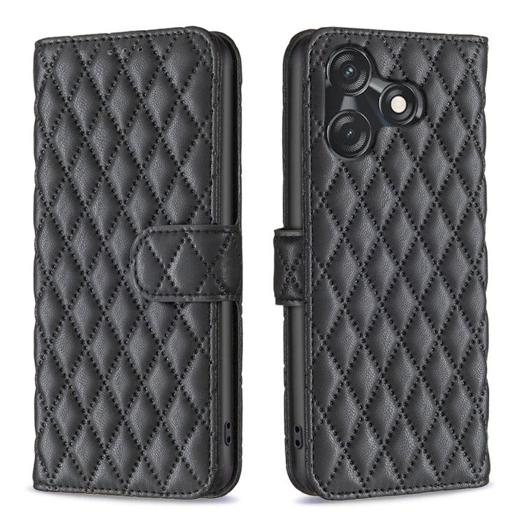 Diamond Lattice Wallet Flip Leather Phone Case, For Tecno Camon 20 Pro 5G, For Tecno Camon 20/Camon 20 Pro 4G, For Tecno Spark 10C, For Tecno Spark 10 4G, For Tecno Spark Go 2023/Pop 7 Pro, For Tecno Spark 10 Pro