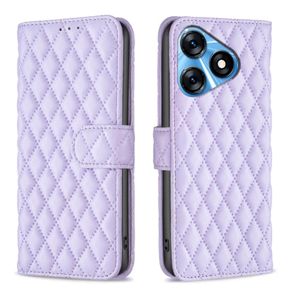 Diamond Lattice Wallet Flip Leather Phone Case, For Tecno Camon 20 Pro 5G, For Tecno Camon 20/Camon 20 Pro 4G, For Tecno Spark 10C, For Tecno Spark 10 4G, For Tecno Spark Go 2023/Pop 7 Pro, For Tecno Spark 10 Pro