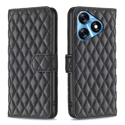 Diamond Lattice Wallet Flip Leather Phone Case, For Tecno Camon 20 Pro 5G, For Tecno Camon 20/Camon 20 Pro 4G, For Tecno Spark 10C, For Tecno Spark 10 4G, For Tecno Spark Go 2023/Pop 7 Pro, For Tecno Spark 10 Pro