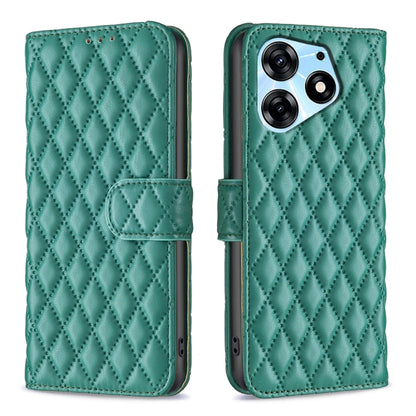 Diamond Lattice Wallet Flip Leather Phone Case, For Tecno Camon 20 Pro 5G, For Tecno Camon 20/Camon 20 Pro 4G, For Tecno Spark 10C, For Tecno Spark 10 4G, For Tecno Spark Go 2023/Pop 7 Pro, For Tecno Spark 10 Pro