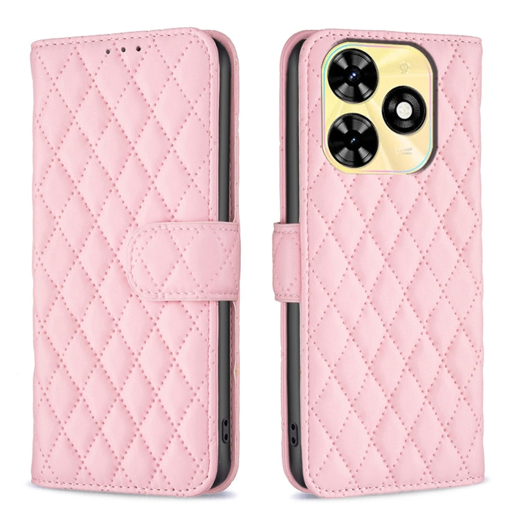 Diamond Lattice Wallet Flip Leather Phone Case, For Tecno Spark 50 5G, For Tecno Pova 7 Pro 5G, For Tecno Pova 7 Ultra 5G, For Tecno Spark 30C, For Tecno Spark Go 1 / Pop 9, For Tecno Spark 20 Pro 5G, For Tecno Pova 6 Neo, For Tecno Pova 6/6 Pro 5G    ...