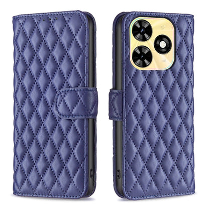 Diamond Lattice Wallet Flip Leather Phone Case, For Tecno Spark 50 5G, For Tecno Pova 7 Pro 5G, For Tecno Pova 7 Ultra 5G, For Tecno Spark 30C, For Tecno Spark Go 1 / Pop 9, For Tecno Spark 20 Pro 5G, For Tecno Pova 6 Neo, For Tecno Pova 6/6 Pro 5G    ...