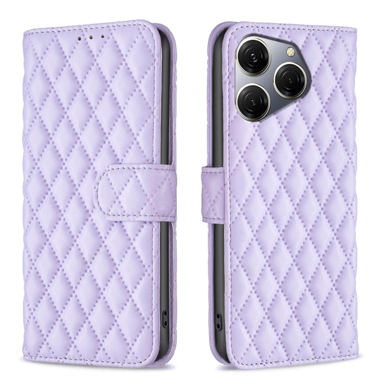 Diamond Lattice Wallet Flip Leather Phone Case, For Tecno Spark 50 5G, For Tecno Pova 7 Pro 5G, For Tecno Pova 7 Ultra 5G, For Tecno Spark 30C, For Tecno Spark Go 1 / Pop 9, For Tecno Spark 20 Pro 5G, For Tecno Pova 6 Neo, For Tecno Pova 6/6 Pro 5G    ...