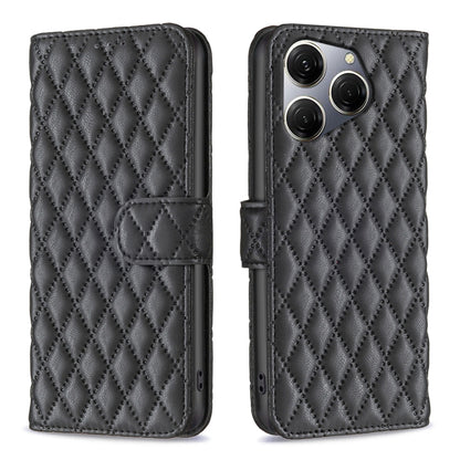 Diamond Lattice Wallet Flip Leather Phone Case, For Tecno Spark 50 5G, For Tecno Pova 7 Pro 5G, For Tecno Pova 7 Ultra 5G, For Tecno Spark 30C, For Tecno Spark Go 1 / Pop 9, For Tecno Spark 20 Pro 5G, For Tecno Pova 6 Neo, For Tecno Pova 6/6 Pro 5G    ...