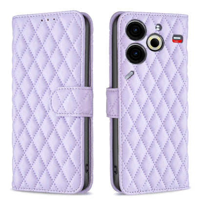 Diamond Lattice Wallet Flip Leather Phone Case, For Tecno Spark 50 5G, For Tecno Pova 7 Pro 5G, For Tecno Pova 7 Ultra 5G, For Tecno Spark 30C, For Tecno Spark Go 1 / Pop 9, For Tecno Spark 20 Pro 5G, For Tecno Pova 6 Neo, For Tecno Pova 6/6 Pro 5G    ...
