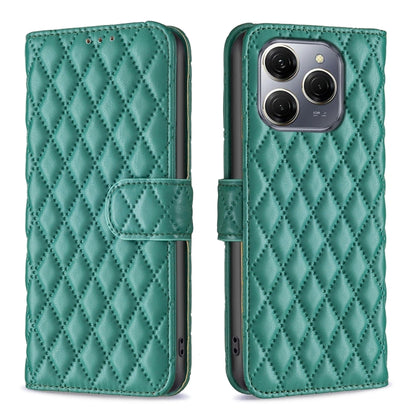 Diamond Lattice Wallet Flip Leather Phone Case, For Tecno Spark 50 5G, For Tecno Pova 7 Pro 5G, For Tecno Pova 7 Ultra 5G, For Tecno Spark 30C, For Tecno Spark Go 1 / Pop 9, For Tecno Spark 20 Pro 5G, For Tecno Pova 6 Neo, For Tecno Pova 6/6 Pro 5G    ...