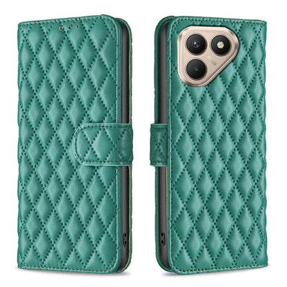 Diamond Lattice Wallet Flip Leather Phone Case, For Tecno Spark 50 5G, For Tecno Pova 7 Pro 5G, For Tecno Pova 7 Ultra 5G, For Tecno Spark 30C, For Tecno Spark Go 1 / Pop 9, For Tecno Spark 20 Pro 5G, For Tecno Pova 6 Neo, For Tecno Pova 6/6 Pro 5G    ...