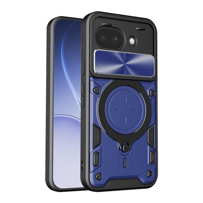 CD Texture Sliding Camshield Magnetic Holder Phone Case, For Google Pixel 10a, For Google Pixel 9 Pro XL, For Google Pixel 9 / 9 Pro, For Google Pixel 8a, For Google Pixel 8 Pro 5G, For Google Pixel 8 5G