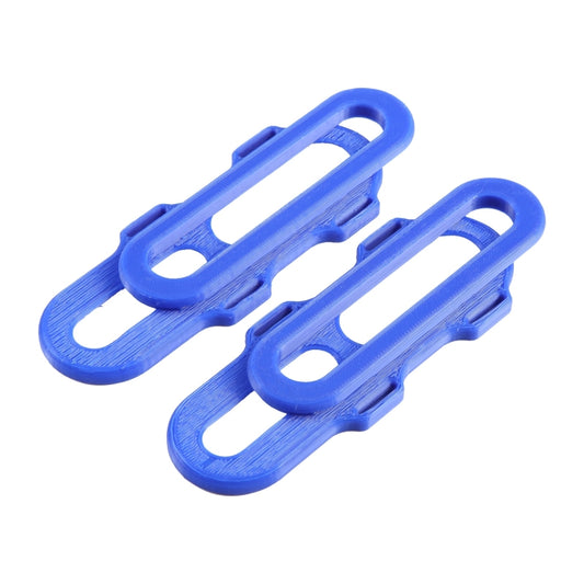 1 Pair BOBOVR M2 Headwear VR Connector Adapter for Meta Quest 3, Headwear Connector (Red), Headwear Connector (Blue)