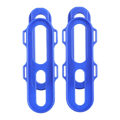 1 Pair BOBOVR M2 Headwear VR Connector Adapter for Meta Quest 3, Headwear Connector (Red), Headwear Connector (Blue)