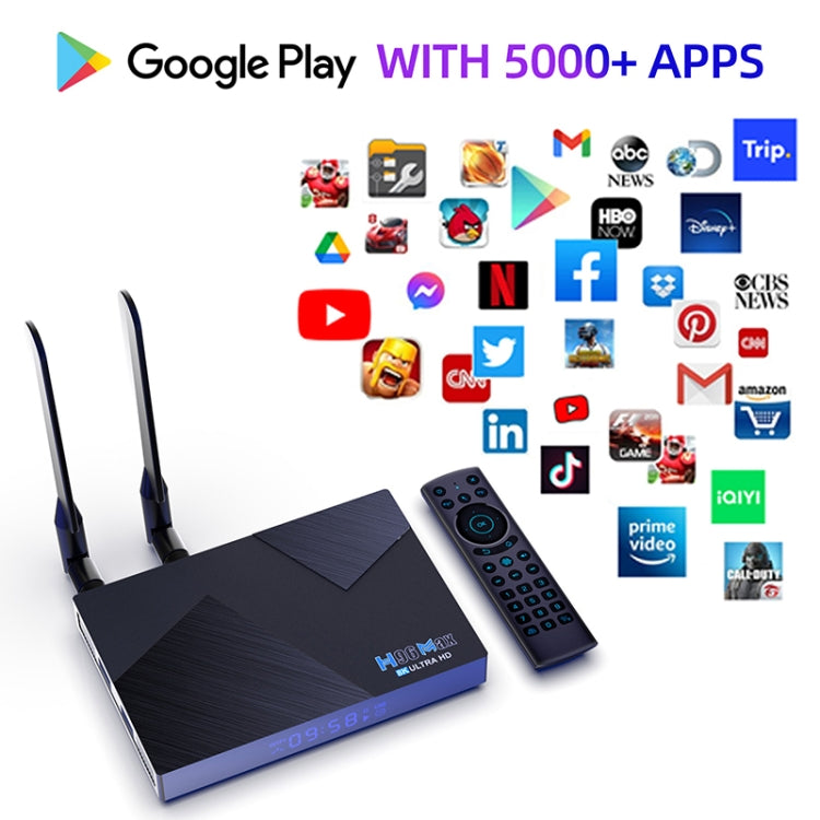 H96 Max V58 Android 12.0 Smart TV Box, Quad-core Cortex-A76 and Quad-core Cortex-A55