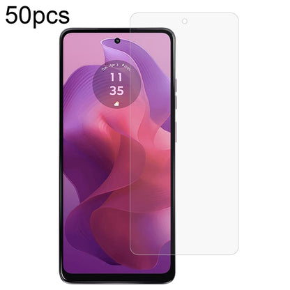 50pcs 0.26mm 9H 2.5D Tempered Glass Film