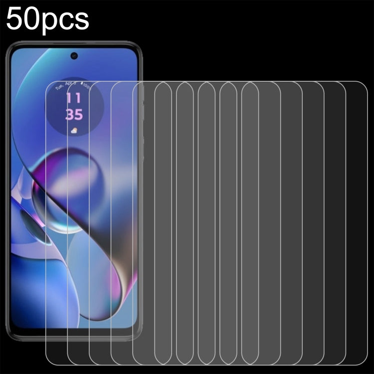 50pcs 0.26mm 9H 2.5D Tempered Glass Film