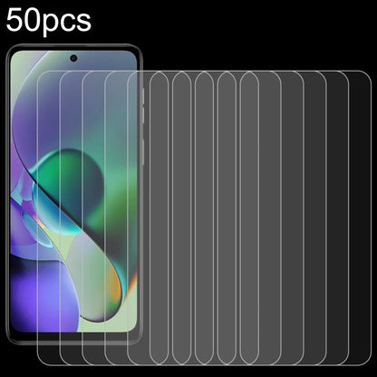 50pcs 0.26mm 9H 2.5D Tempered Glass Film