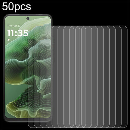 50pcs 0.26mm 9H 2.5D Tempered Glass Film