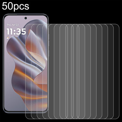 50pcs 0.26mm 9H 2.5D Tempered Glass Film
