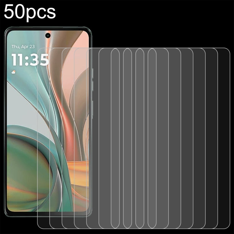 50pcs 0.26mm 9H 2.5D Tempered Glass Film
