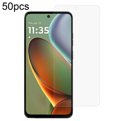 50pcs 0.26mm 9H 2.5D Tempered Glass Film