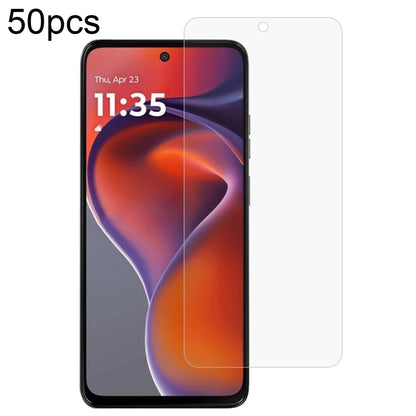 50pcs 0.26mm 9H 2.5D Tempered Glass Film