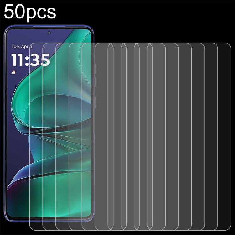 50pcs 0.26mm 9H 2.5D Tempered Glass Film