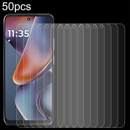 50pcs 0.26mm 9H 2.5D Tempered Glass Film
