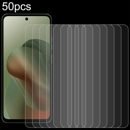 50pcs 0.26mm 9H 2.5D Tempered Glass Film