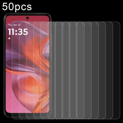 50pcs 0.26mm 9H 2.5D Tempered Glass Film