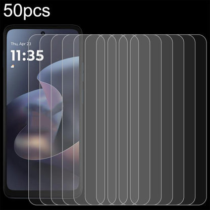 50pcs 0.26mm 9H 2.5D Tempered Glass Film