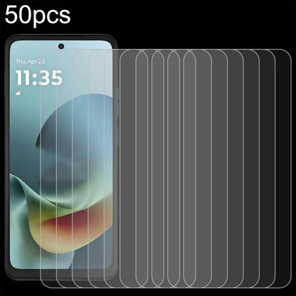 50pcs 0.26mm 9H 2.5D Tempered Glass Film