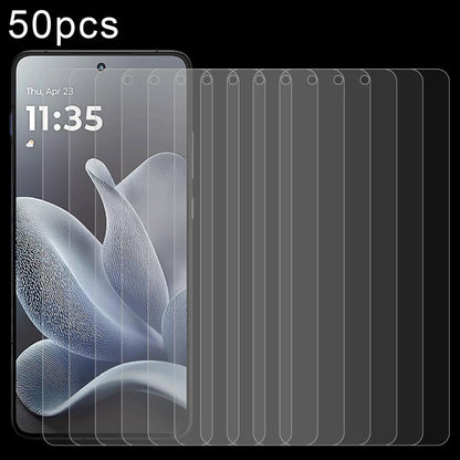 50pcs 0.26mm 9H 2.5D Tempered Glass Film