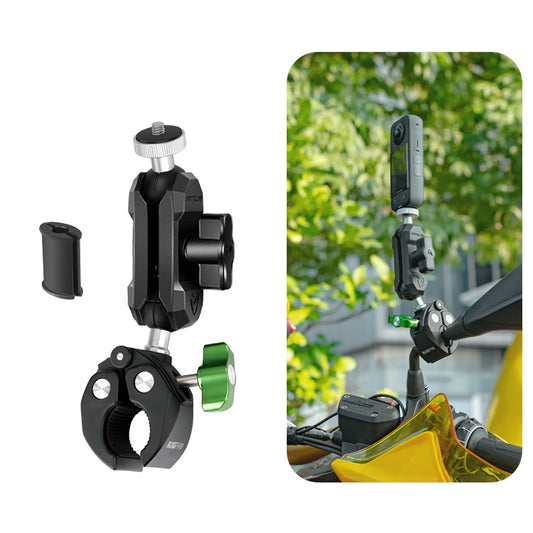 RUIGPRO Crab Clamp Action Camera Bracket, 1/4 Ball Head Mount, 1/4 Ball Head Mount with Rod, 3-claw Ball Head Mount, 3-claw Ball Head Mount with Rod, Dual-Head Crab, Dual-Head Crab with Selfie Stick, 1/4 Ball Head Dual-Head Crab with Selfie Stick