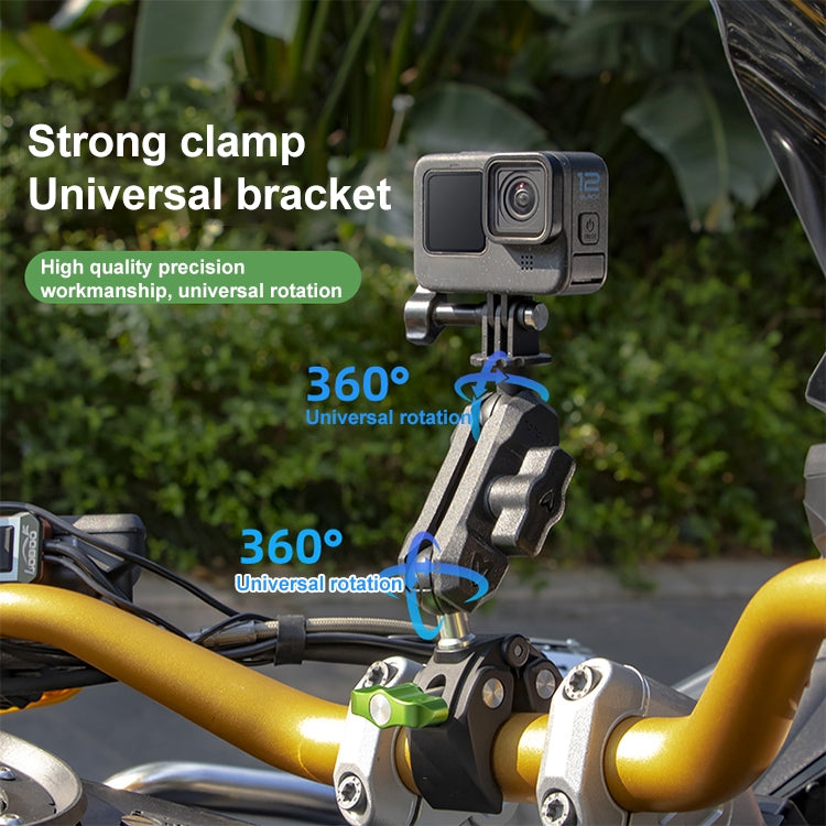 RUIGPRO Crab Clamp Action Camera Bracket, 1/4 Ball Head Mount, 1/4 Ball Head Mount with Rod, 3-claw Ball Head Mount, 3-claw Ball Head Mount with Rod, Dual-Head Crab, Dual-Head Crab with Selfie Stick, 1/4 Ball Head Dual-Head Crab with Selfie Stick������...