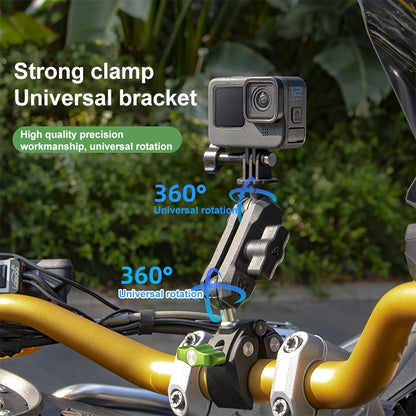 RUIGPRO Crab Clamp Action Camera Bracket, 1/4 Ball Head Mount, 1/4 Ball Head Mount with Rod, 3-claw Ball Head Mount, 3-claw Ball Head Mount with Rod, Dual-Head Crab, Dual-Head Crab with Selfie Stick, 1/4 Ball Head Dual-Head Crab with Selfie Stick������...