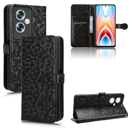 Honeycomb Dot Texture Leather Phone Case, For OPPO A79 5G Global / A2, For OPPO Find X8 Pro
